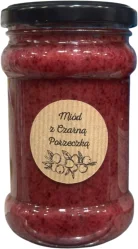 Miody Dworskie Miód z cz. porzeczką 380g