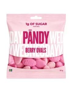 Big Nature Żelki Pandy Berry Ovals 50g