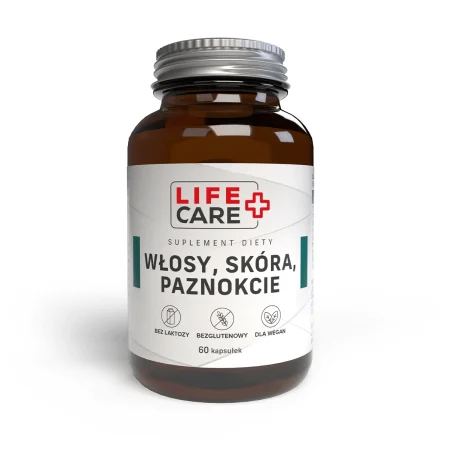 Life Care Włosy, Skóra, Pazn. 60 kaps.