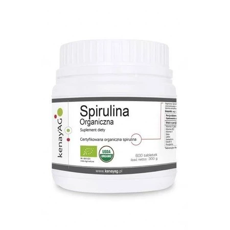 EKO Organiczna Spirulina (600 tabl.)