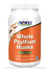 NOW FOODS Psyllium Husks Whole - Babka płesznik - łupina (680 g)