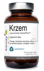 KENAY Krzem liposomalny LipoCellTech na wsparcie skóry, włosów, paznokci i tkanki łącznej 60 kaps.