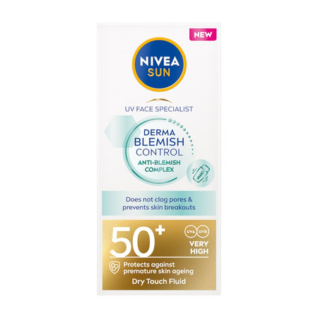 Sun Derma Blemish Control fluid do twarzy SPF50+ 40ml