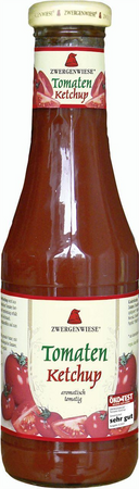 ZWERGENWIESE KETCHUP BEZGLUTENOWY BIO 500 ml