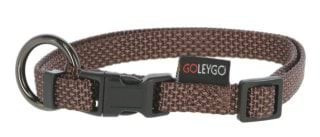 KERBL GoleyGo Zestaw Obroża + Smycz Brązowe S