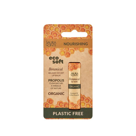 EcoSoft, Balsam do ust, Botanical Organic, ZERO WASTE, Propolis, 7,2 ml