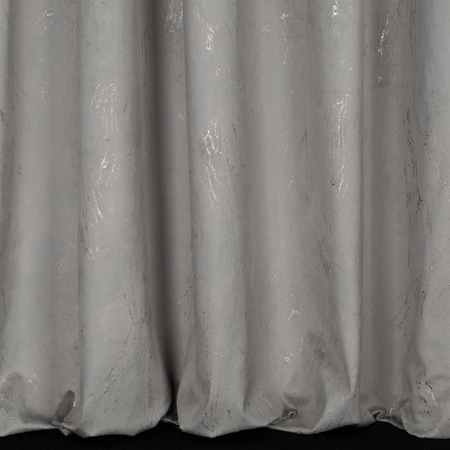 ZASŁONA GOTOWA NADIA NA TAŚMIE 140 X 300 CM SREBRNY