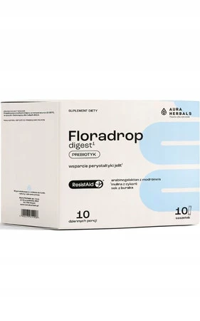 Aura Herbals Floradrop digest, prebiotyk, saszetki 10 szt.