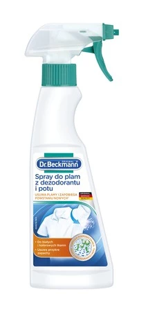 Dr. Beckmann Spray do plam z dezodorantu i potu 250ml