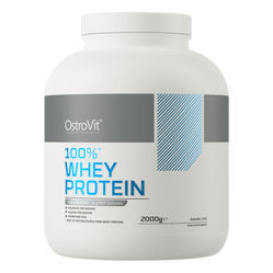OSTROVIT 100% Whey Protein - smak ciasta bananowego (2000 g)