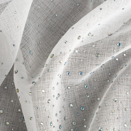 FIRANA GOTOWA MOLLY 350 X 150 CM BIAŁY