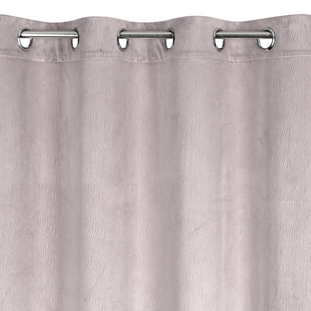 ZASŁONA GOTOWA LILI 140 X 250 CM PUDROWY RÓŻ