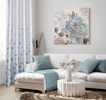 ZASŁONA GOTOWA ANDREA 140 X 250 CM BIAŁY