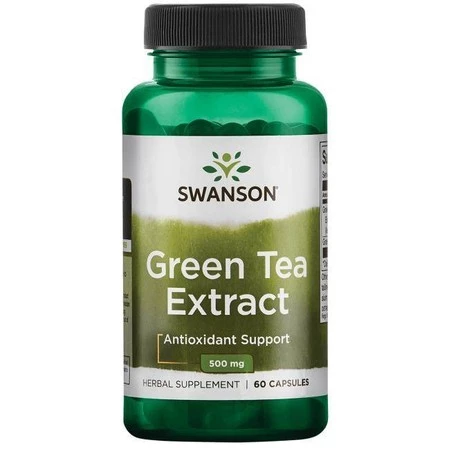 Swanson Green Tea Extract 500 Mg 60 K