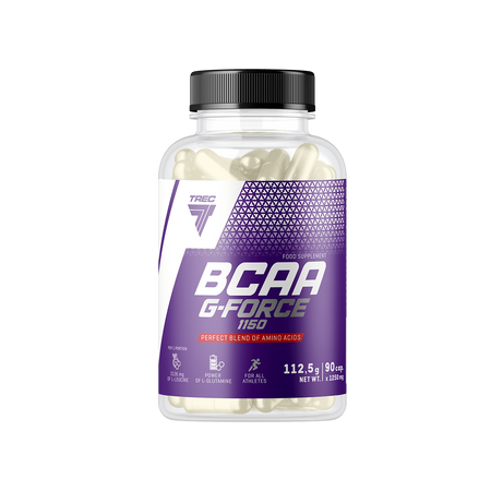 Trec BCAA G-FORCE 1150 Aminokwasy z Glutaminą 90 kaps.