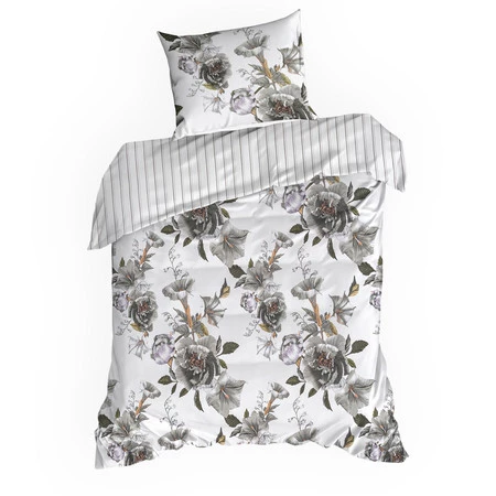 Komplet pościeli satynowej Spring 39, 140 x 200 cm, Biały