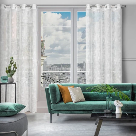 ZASŁONA GOTOWA LIREN 140 X 250 CM BIAŁY