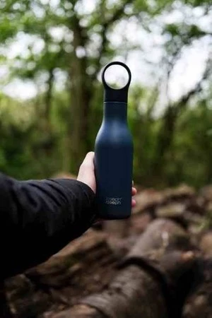 JJ - Butelka termiczna stalowa 500ml Loop™, niebie