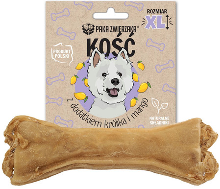 PAKA ZWIERZAKA Kość z dodatkiem Królika i Mango XL