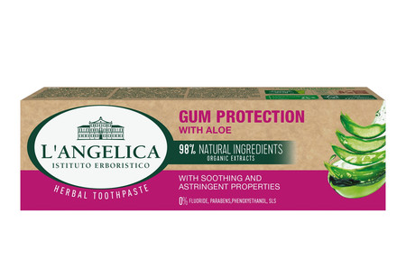 L'Angelica Pasta Ochrona dziąseł z Aloesem 75ml