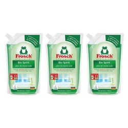 Zestaw 3x Frosch Płyn do mycia szyb - worek 1000ml