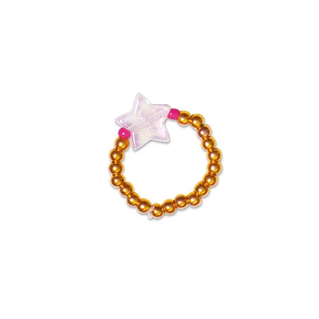 Janod Zestaw kreatywny do tworzenia biżuterii Pierścionki z koralików 7+