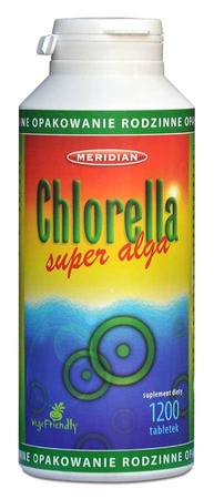 Meridian − Chlorella Super Alga − 1200 tabl. 
