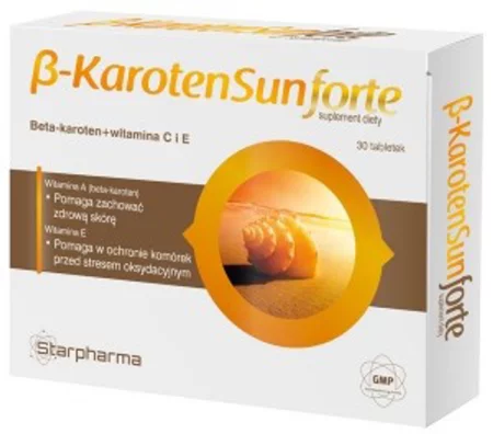 Starpharma Beta Karoten Sun Forte 30 tabl.