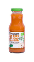 Sok jabłkowo-marchwiowy 100 % BIO 250 ml