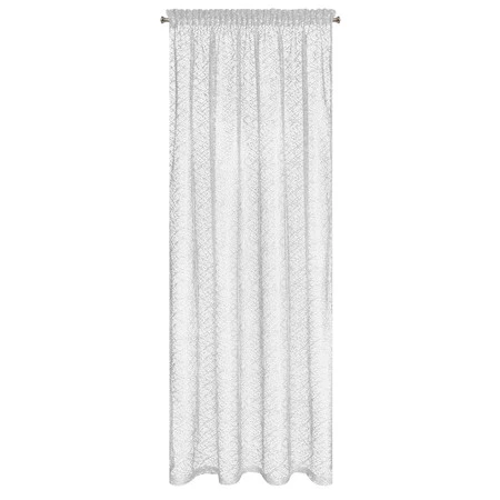 FIRANA GOTOWA AMANDA NA TAŚMIE 140 X 270 CM BIAŁY