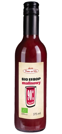 SYROP MALINOWY BIO 375 ml - PROSTO ZE WSI