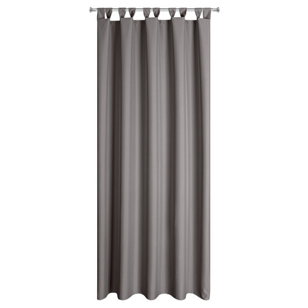 ZASŁONA GOTOWA GARDEN NA SZELKACH 155 X 220 CM STALOWY