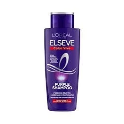 Elseve Color-Vive Purple Shampoo fioletowy szampon przeciw żółtym i miedzianym odcieniom 200ml