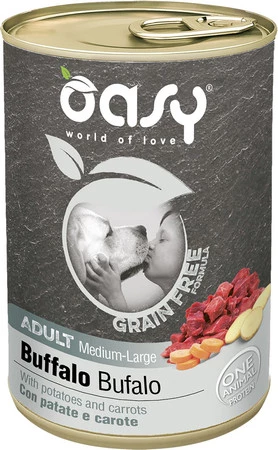 OASY Dog OAP GF Adult Medium / Large Buffalo Bawół 400g