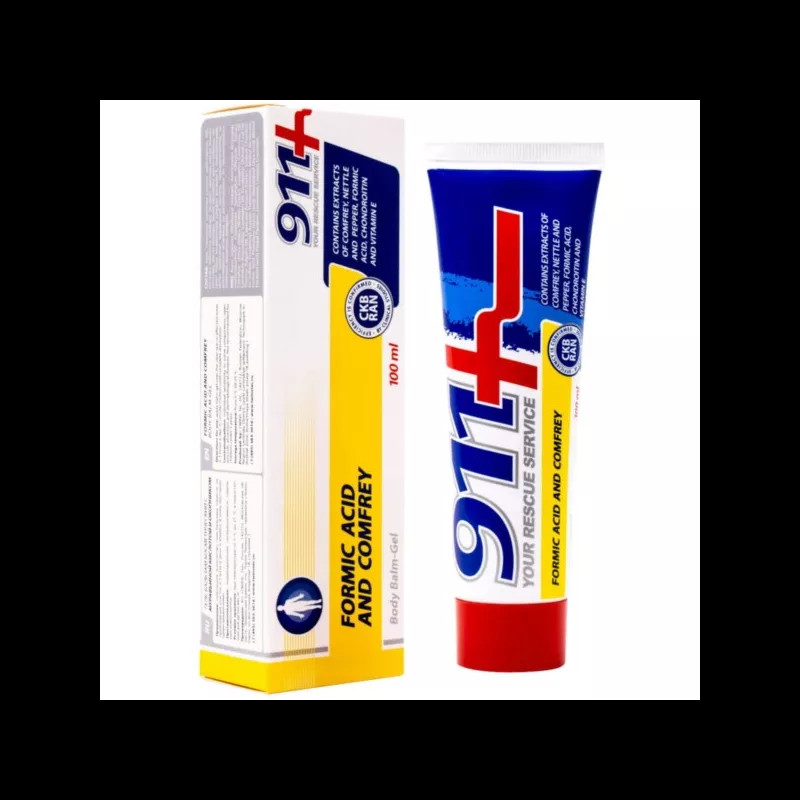 911 Balsam Żywokost z kwasem mrówkowym 100 ml - Nabea.pl