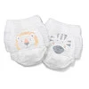 Kit and Kin, Biodegradowalne Pieluchomajtki Nappy Pants 5 (12-17kg), Zebra/Lion, 20 szt.