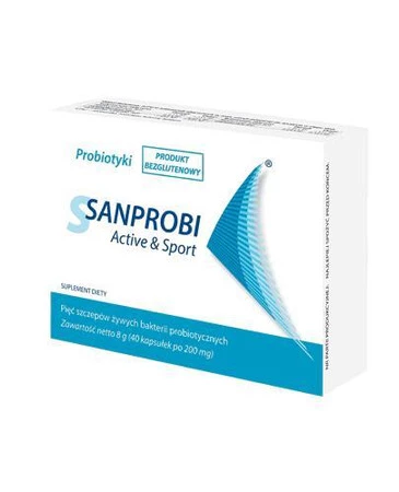 Sanprobi – ACTIVE & SPORT, suplement diety – 40 kapsułek