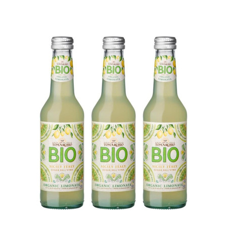 Zestaw: 3x Napój gazowany cytrynowy BIO 275 ml