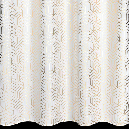 ZASŁONA GOTOWA SEMI 140 X 250 CM BIAŁY
