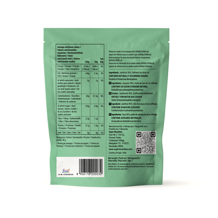 Super Munchies Chipsy Z Jackfruita 50g