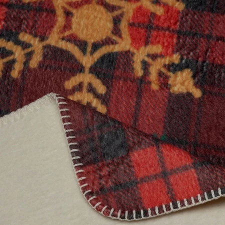 KOC ŚWIĄTECZNY CHERRY 200 X 220 CM CZERWONY