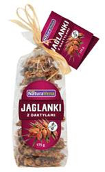 NATURAVENA CIASTKA JAGLANKI Z DAKTYLAMI BEZGLUTENOWE 175g