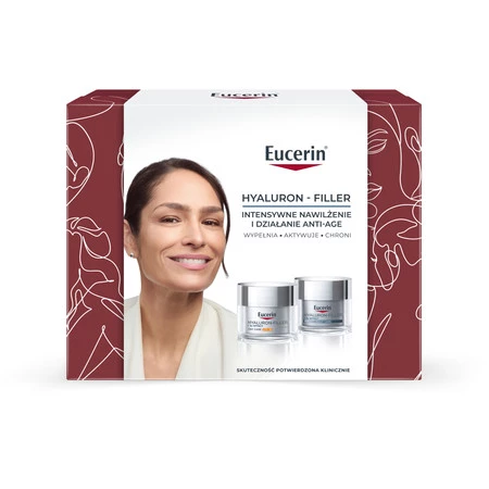 Eucerin Zestaw Hyaluron-Filler Krem na dzień SPF30 50ml + Krem na noc 50ml