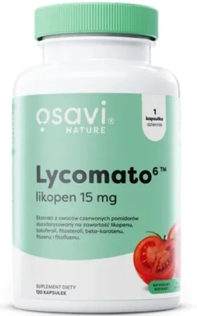 Osavi Lycomato Lycopene, 15 mg - 120 softgels