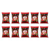 Zestaw 10x Chipsy z czerwonej soczewicy o smaku flaming hot 100g