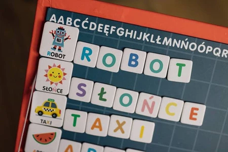 Janod Magnetyczna układanka Polski Alfabet Magnetibook