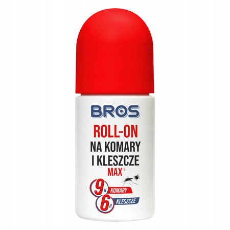 BROS Preparat roll-on na komary i kleszcze 50 ml