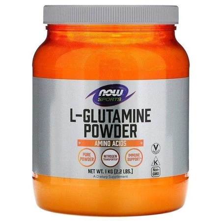 Now Foods L-GLUTAMINA 5000 mg PROSZEK 1kg