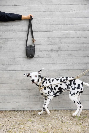 PALOPA Torebka saszetka na smakołyki dla psa Greta black L