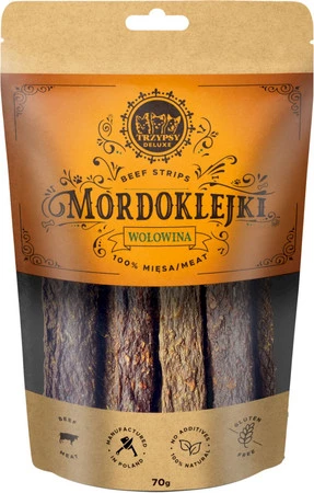 HAPPY SNACKY TRZYPSY Mordoklejki Wołowina 70g